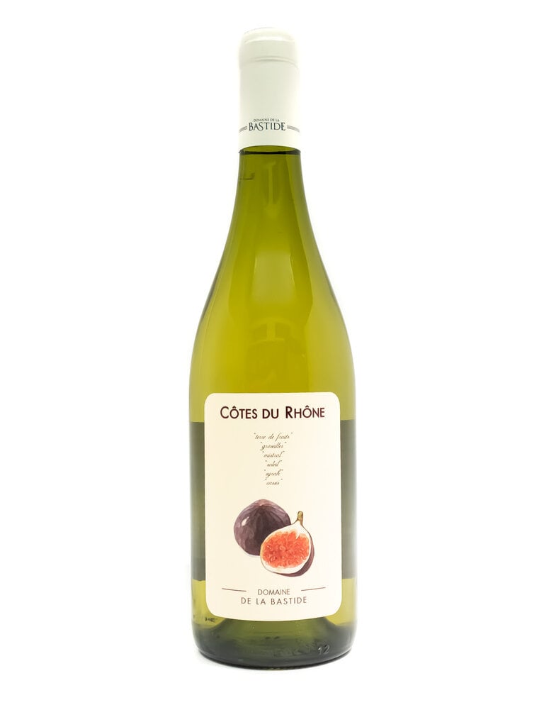 Wine-White-Round Domaine de la Bastide Côtes du Rhône AOP 'Figue' Blanc 2022