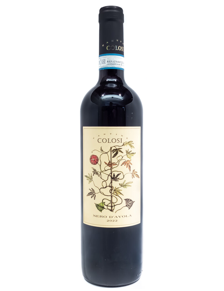 Wine-Red-Lush Colosi Nero d'Avola Sicilia DOC 2022