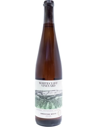 Wine-White-Round Whitecliff Vineyard 'Awosting White' Hudson River Region NV