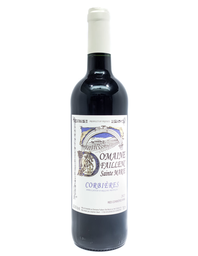 Wine-Red-Big Domaine Faillenc Sainte-Marie Corbières AOC Rouge 2021