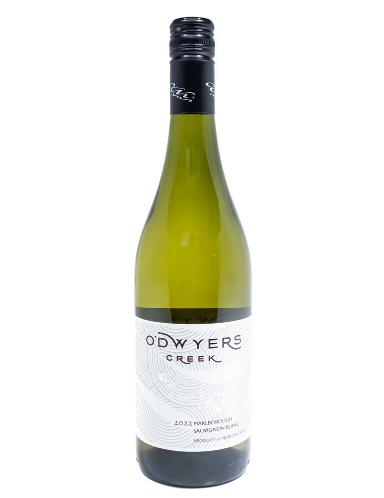 Wine-White-Crisp O'Dwyers Creek Sauvignon Blanc Marlborough 2022