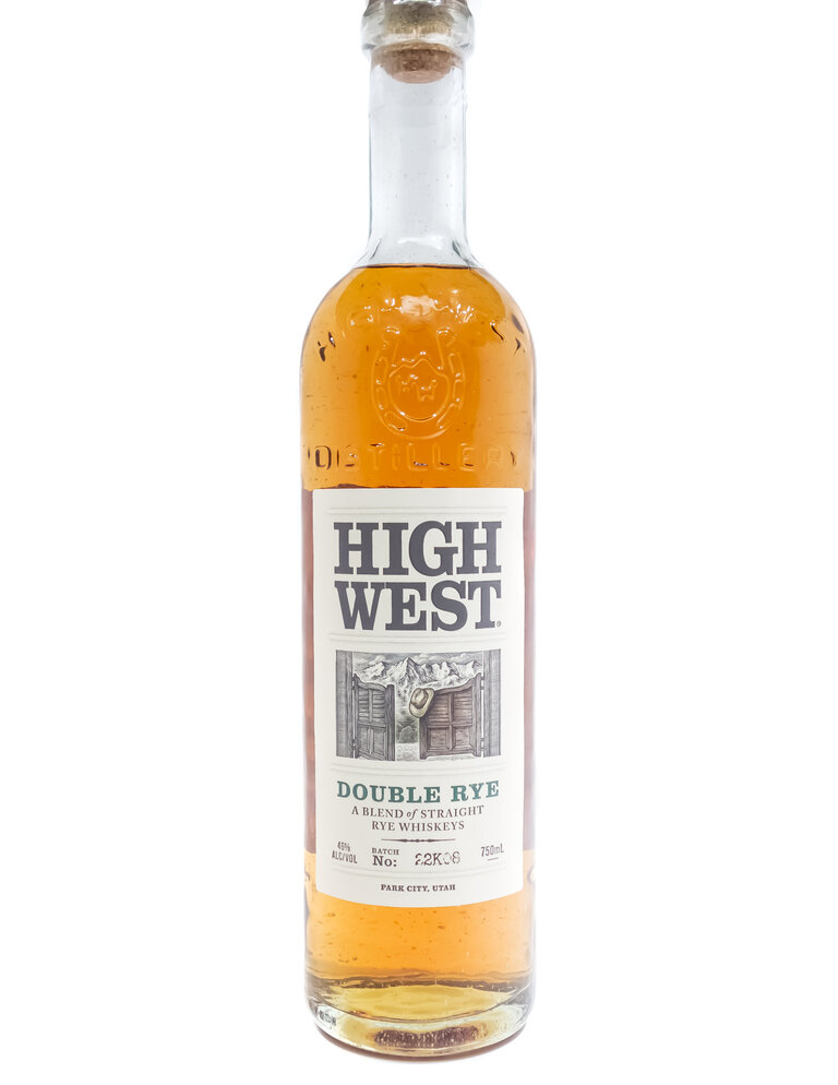 Spirits-Whiskey-Rye High West Distillery 'Double Rye!' Whiskey
