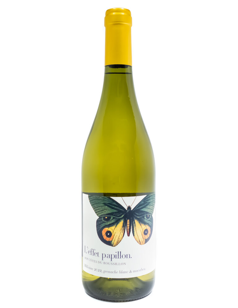 Wine-White-Round L'Effet Papillon Côtes du Roussillon AOP Blanc 2022