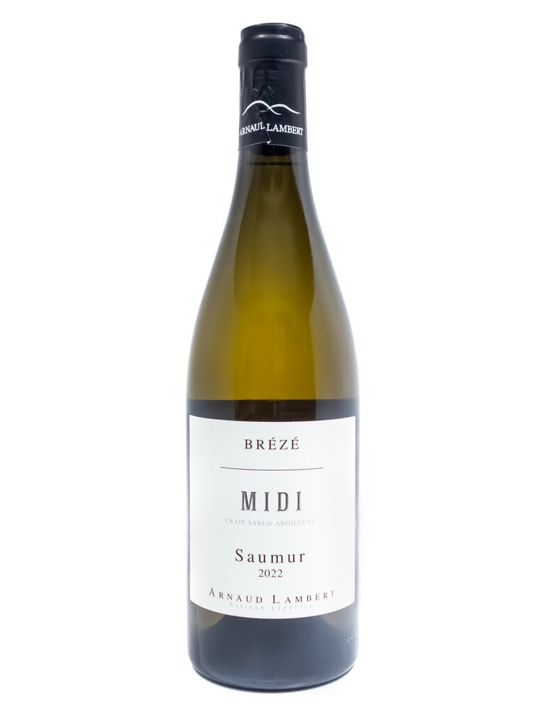 Wine-White-Round Arnaud Lambert Brézé Saumur AOP Blanc Clos de Midi 2022