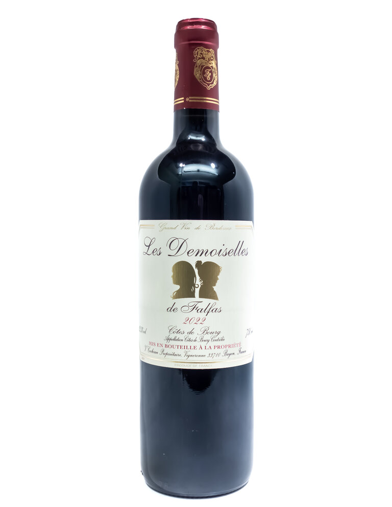 Wine-Red-Big Château Falfas 'Les Demoiselles de Falfas' Côtes de Bourg AOC 2022