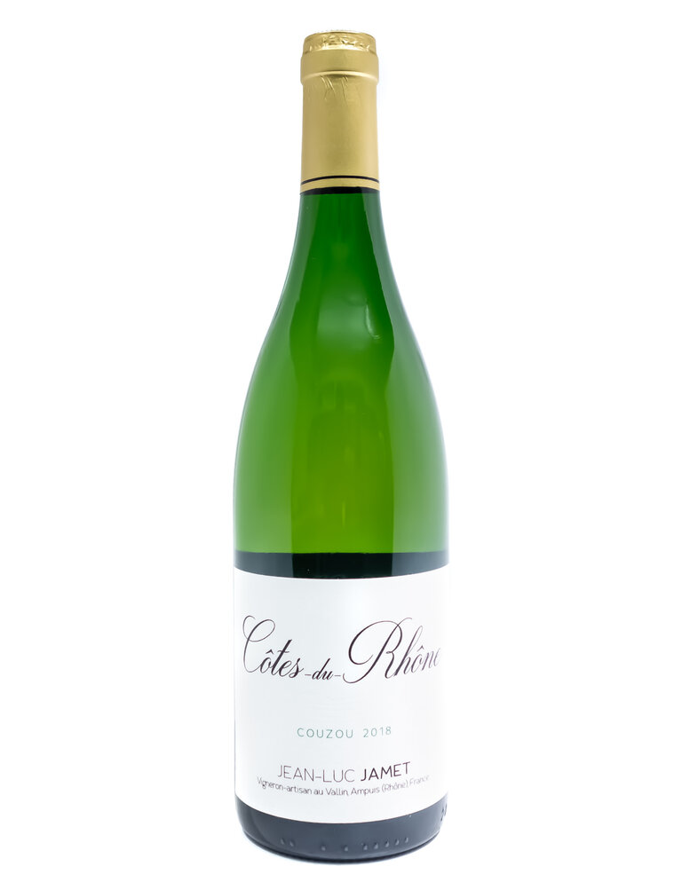 Wine-White-Round Jean-Luc Jamet 'Couzou' Blanc Côtes du Rhône AOP 2018