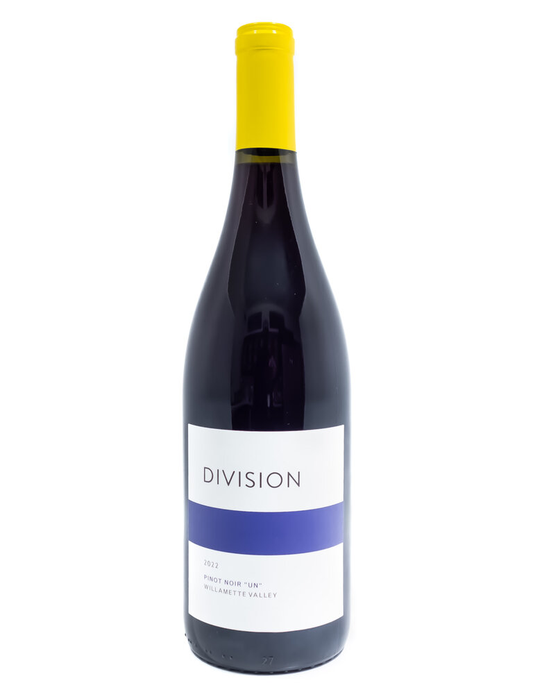 Wine-Red-Lush Division Wine Co. 'Un' Pinot Noir Willamette Valley 2022