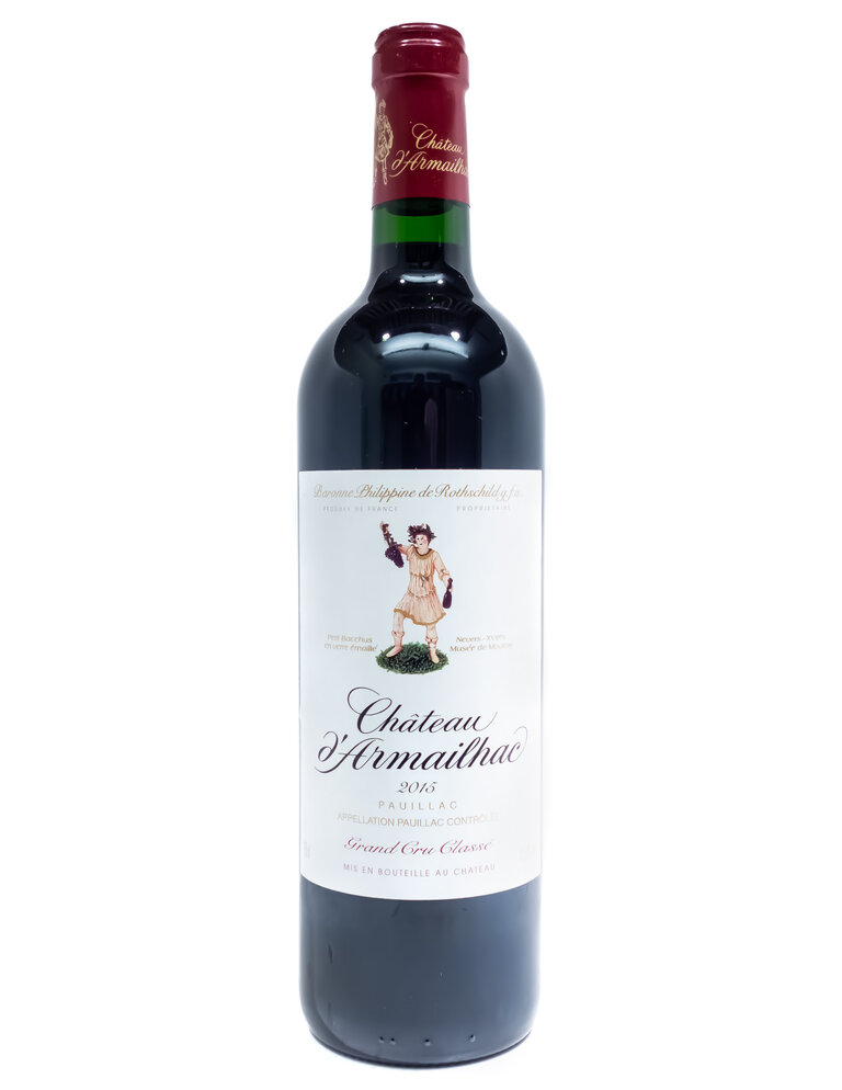 Wine-Red-Big Château d'Armailhac Pauillac AOC 2015