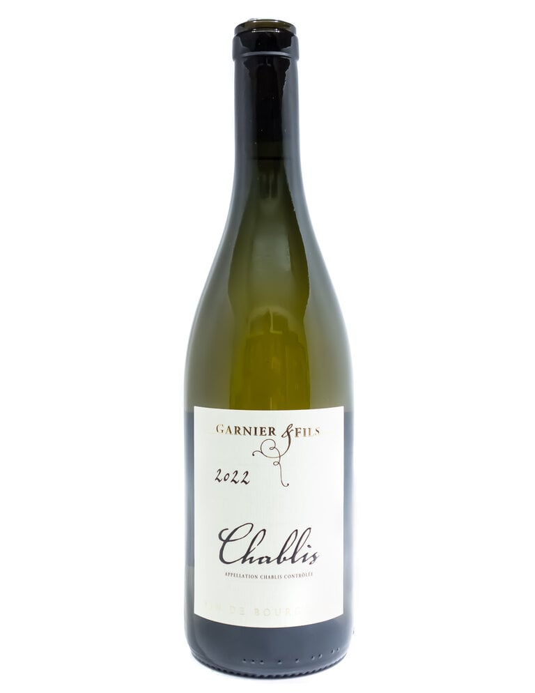 Wine-White-Round Domaine Garnier et Fils Chablis AOC 2022