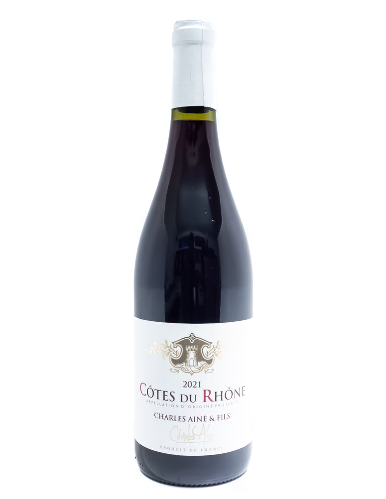 Wine-Red-Lush Charles Ainé Côtes du Rhône AOP 2021