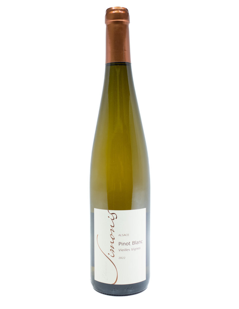 Wine-White-Round Domaine Étienne Simonis Pinot Blanc Vieilles Vignes Alsace AOC 2022