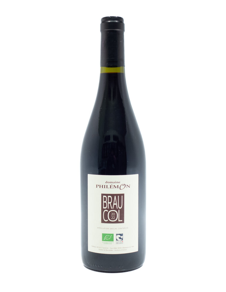 Wine-Red-Lush Domaine Philémon Braucol 'Croix d'Azal' Gaillac AOC 2022