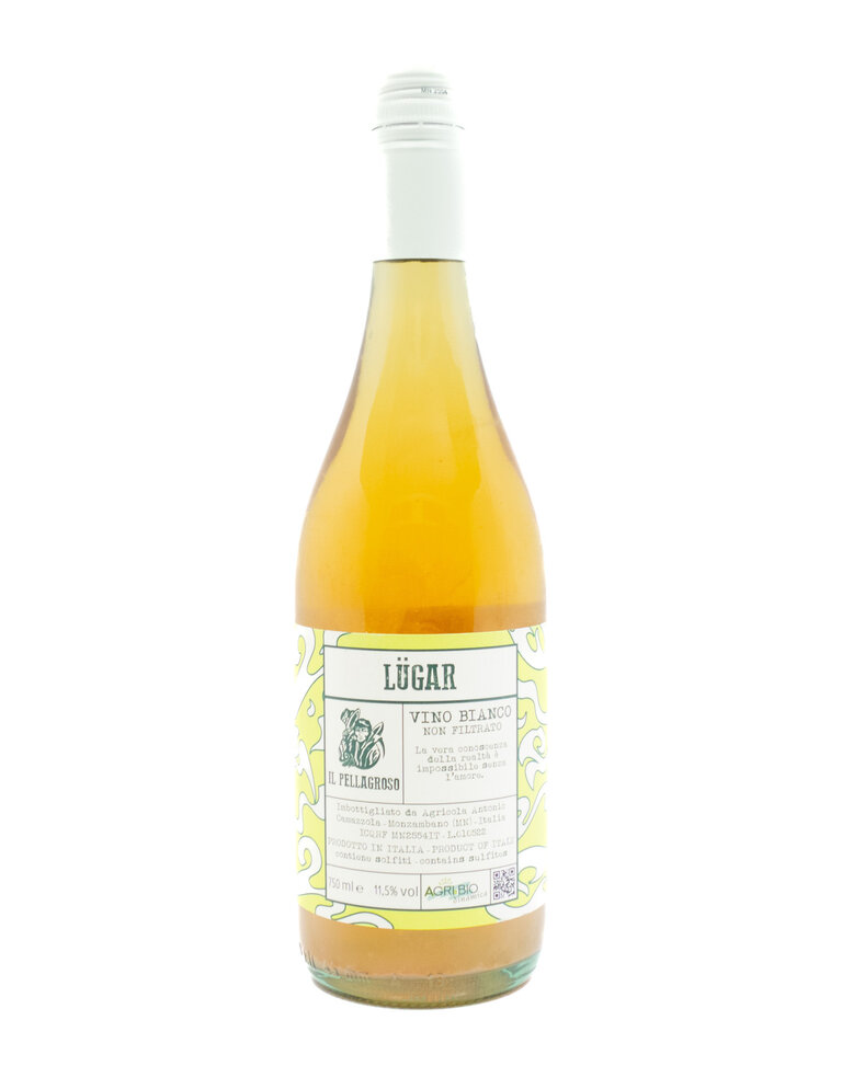 Wine-Orange/Skin-fermented Vigne del Pellagroso 'Lügar' Lombardy 2021