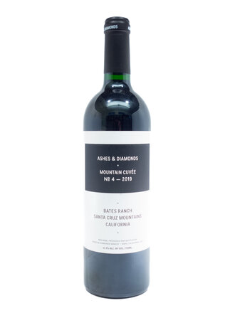 Wine-Red-Big Ashes & Diamonds 'Mountain Cuvée No.4 Bates Ranch' Santa Cruz Mountains 2019