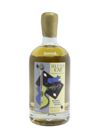 Spirits-Anise-Absinthe Delaware Phoenix Distillery 'Blues Cat' Absinthe 750ml