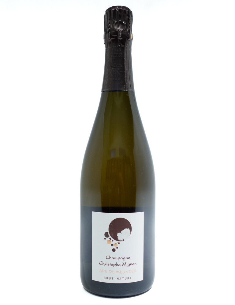Wine-Sparkling-Champagne Christophe Mignon 'ADN de Meunier' Champagne AOC Brut Nature NV