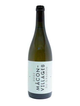 Wine-White-Round Le Grappin Du Grappin Mâcon-Villages AOC 2022