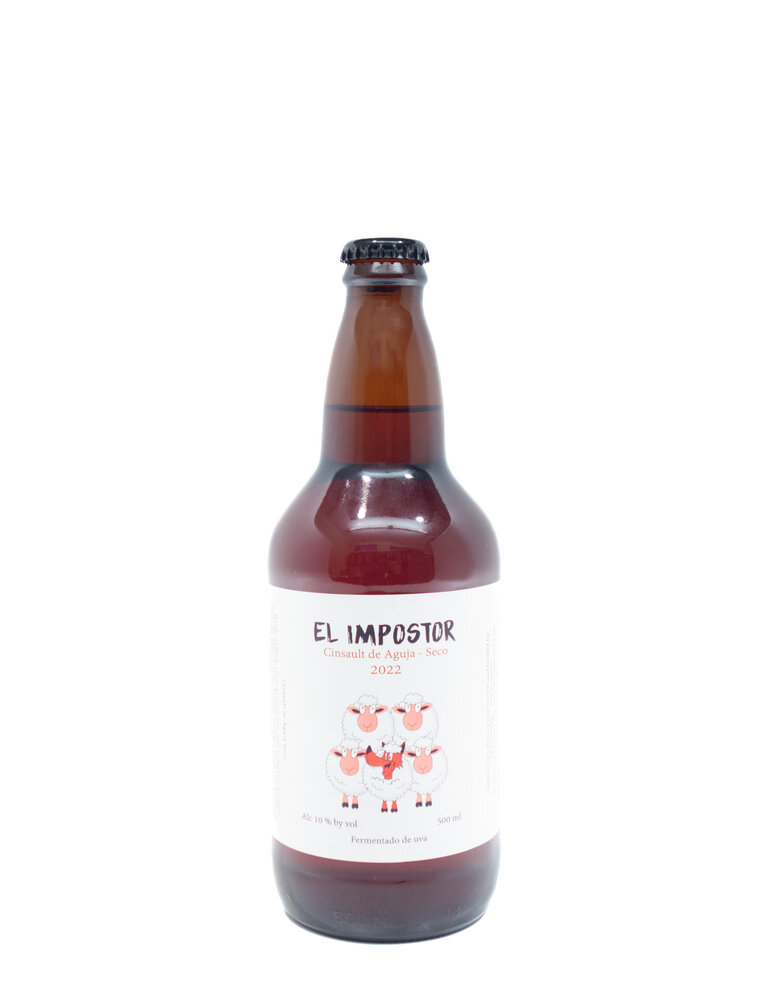 Wine-Sparkling-Petillant Naturel Terroir Sonoro 'El Impostor' Cinsault de Aguja Rosé Valle del Itata 2022 500ml