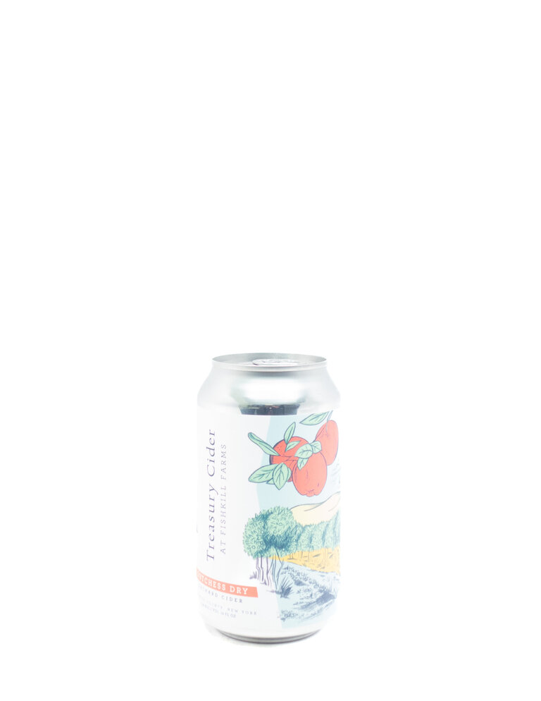 Cider-US-New York State Treasury Cider Dutchess Dry Can 375ml