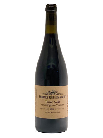 Wine-Red-Light Eminence Road Pinot Noir Finger Lakes Lamb’s Quarters Vineyard 2022
