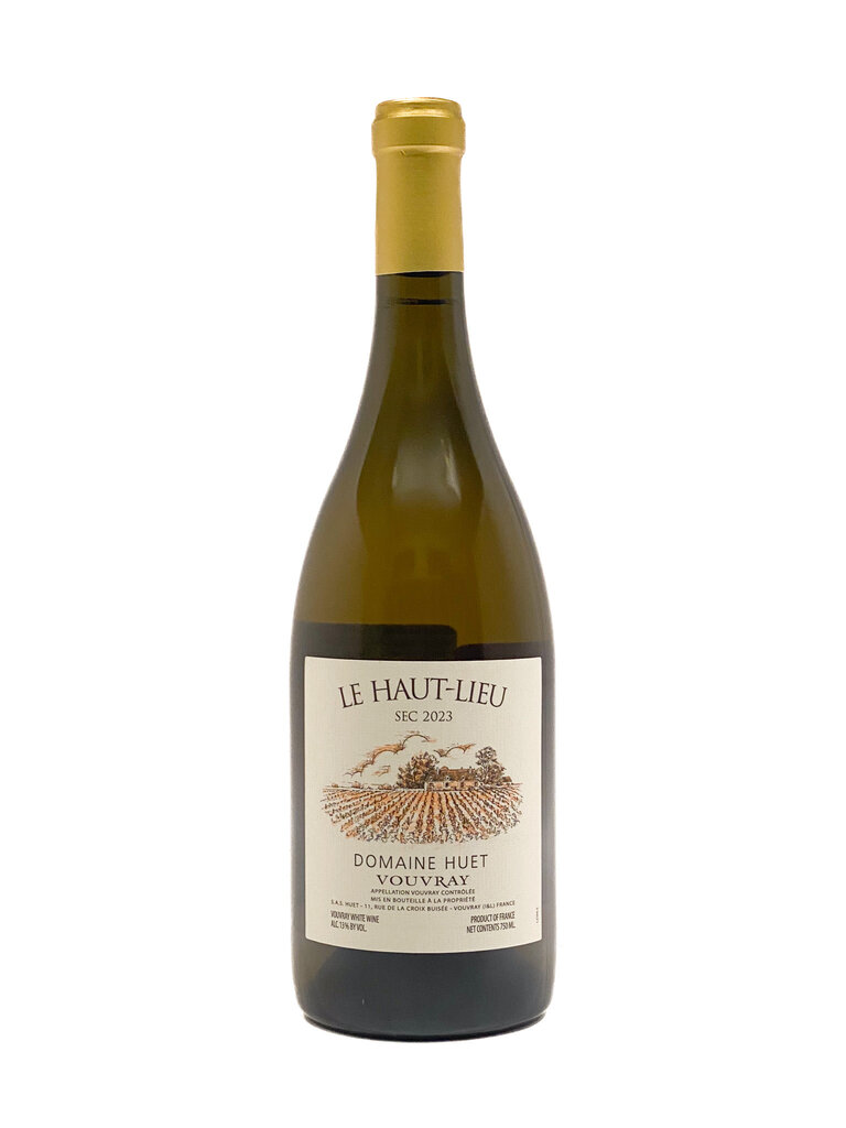 Wine-White-Round Domaine Huet Vouvray AOC Le Haut-Lieu Sec 2023