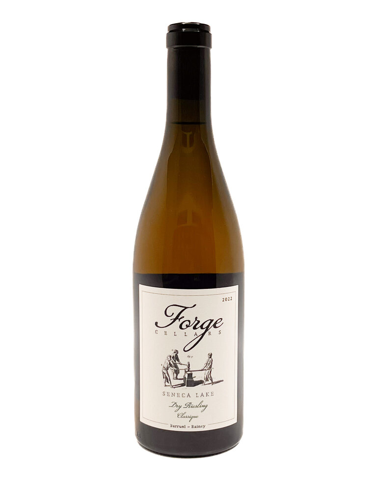 Wine-White-Crisp Forge Cellars Dry Riesling Seneca Lake 'Classique' 2022
