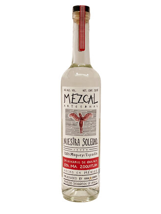 Spirits-Mezcal Nuestra Soledad Mezcal Zoquitlan Espadín
