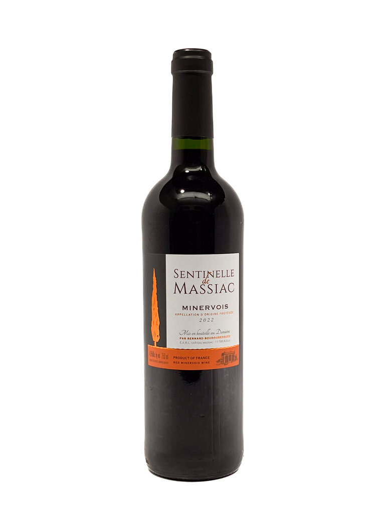 Wine-Red-Big Château Massiac 'Cuvée Sentinelle' Minervois AOP Rouge 2022