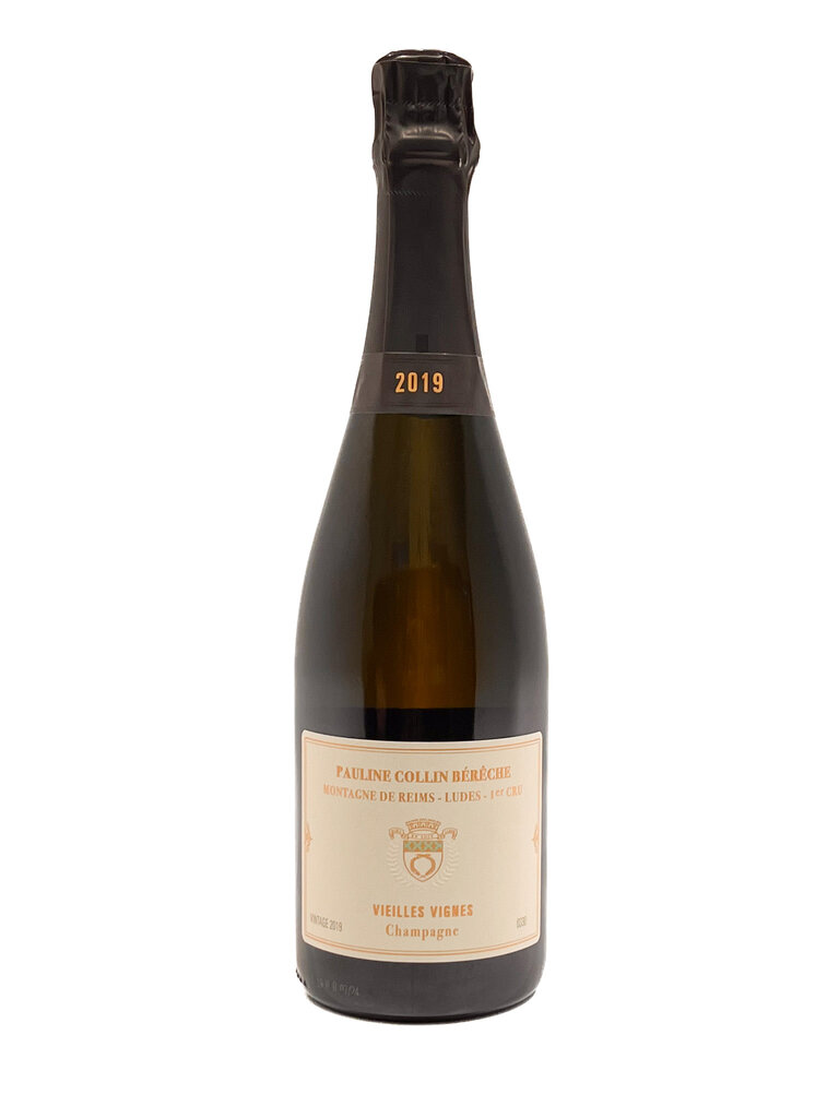 Wine-Sparkling-Champagne Pauline Collin Bérêche Vieilles Vignes Montagne de Reims Ludes 1er Cru Champagne AOC Extra Brut 2019