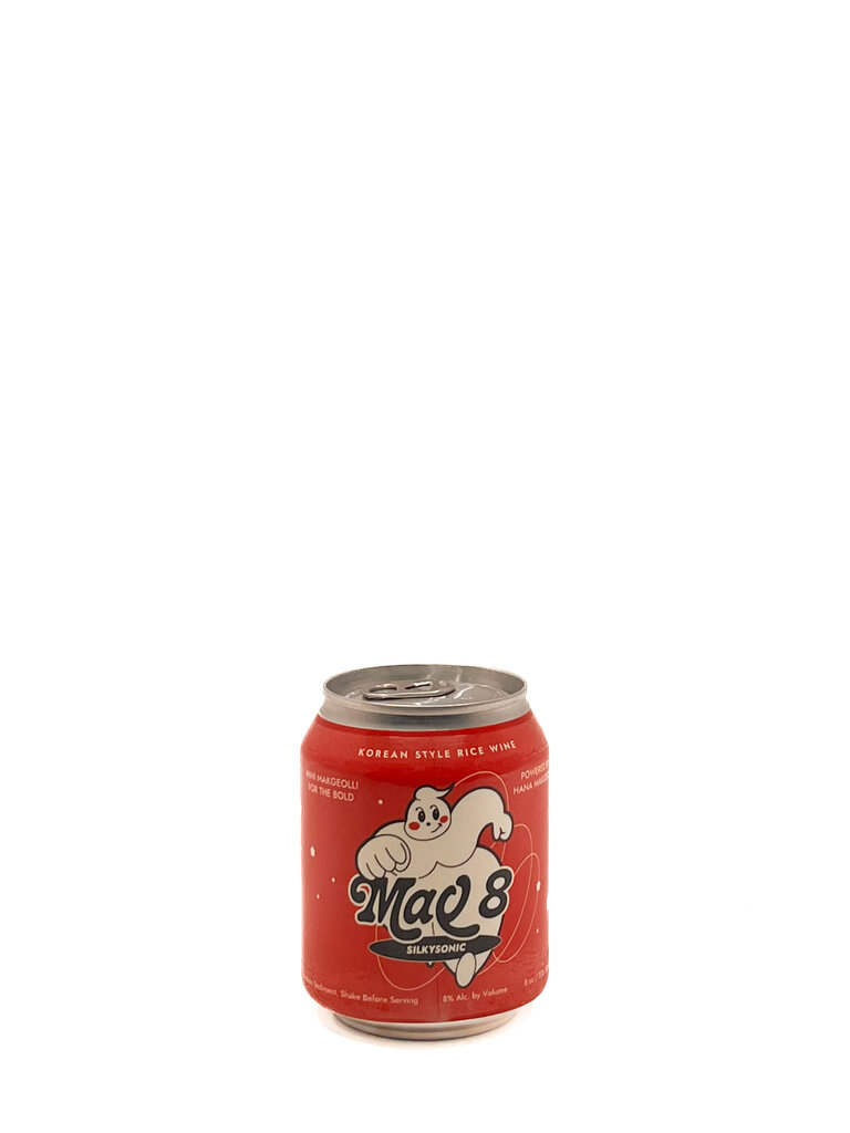 Sake Hana Makgeolli 'MAQ8 Silysonic' Korean Style Rice Wine Can 236.58ml