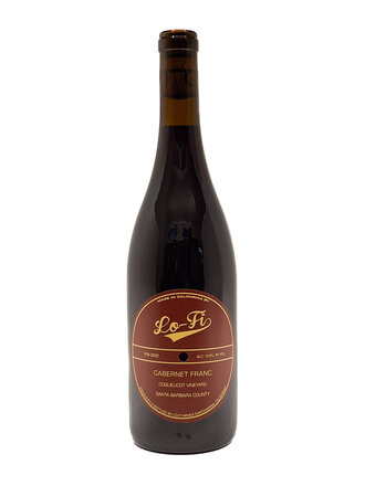 Wine-Red-Lush Lo-Fi Cabernet Franc Santa Barbara County Coquelicot Vineyard 2022
