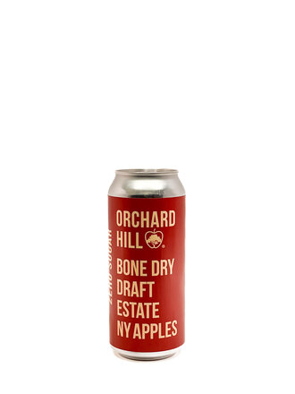 Cider-US-New York State Orchard Hill 'Bone Dry' Cider Can 16oz