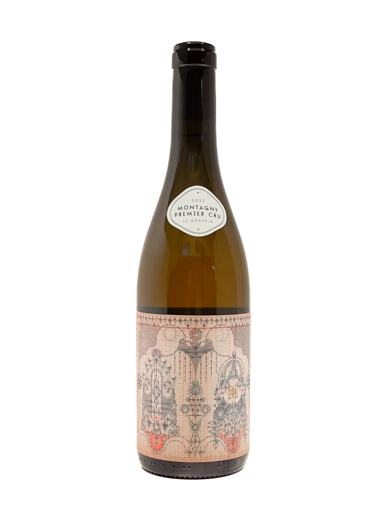 Wine-White-Round Le Grappin Montagny 1er Cru AOC Les Treuffères Blanc 2022