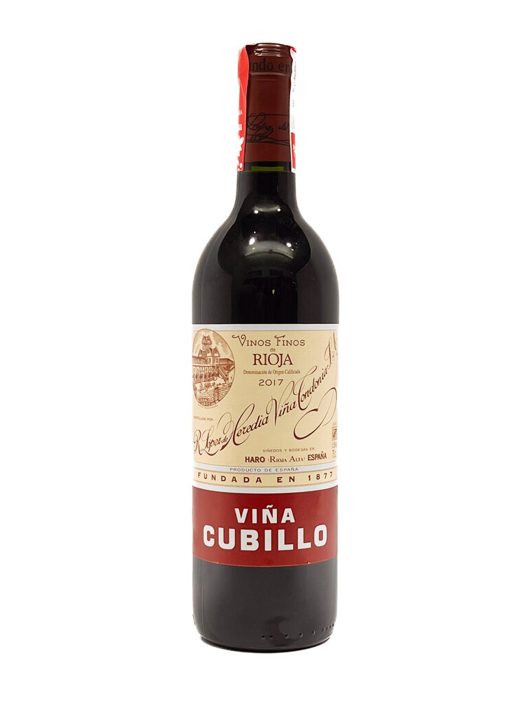 Wine-Red-Lush R. Lopez de Heredia Viña Cubillo Rioja DOCa Crianza 2017
