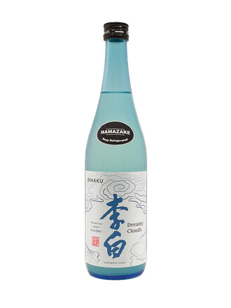 Sake Rihaku Dreamy Clouds Namazake Nigori Sake NV 720ml