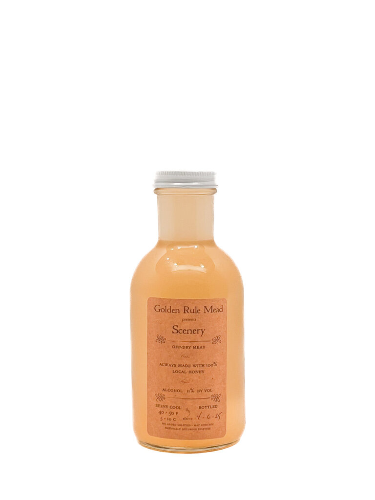 Cider-Mead Golden Rule Mead 'Scenery' Off-Dry Mead Vermont 355ml