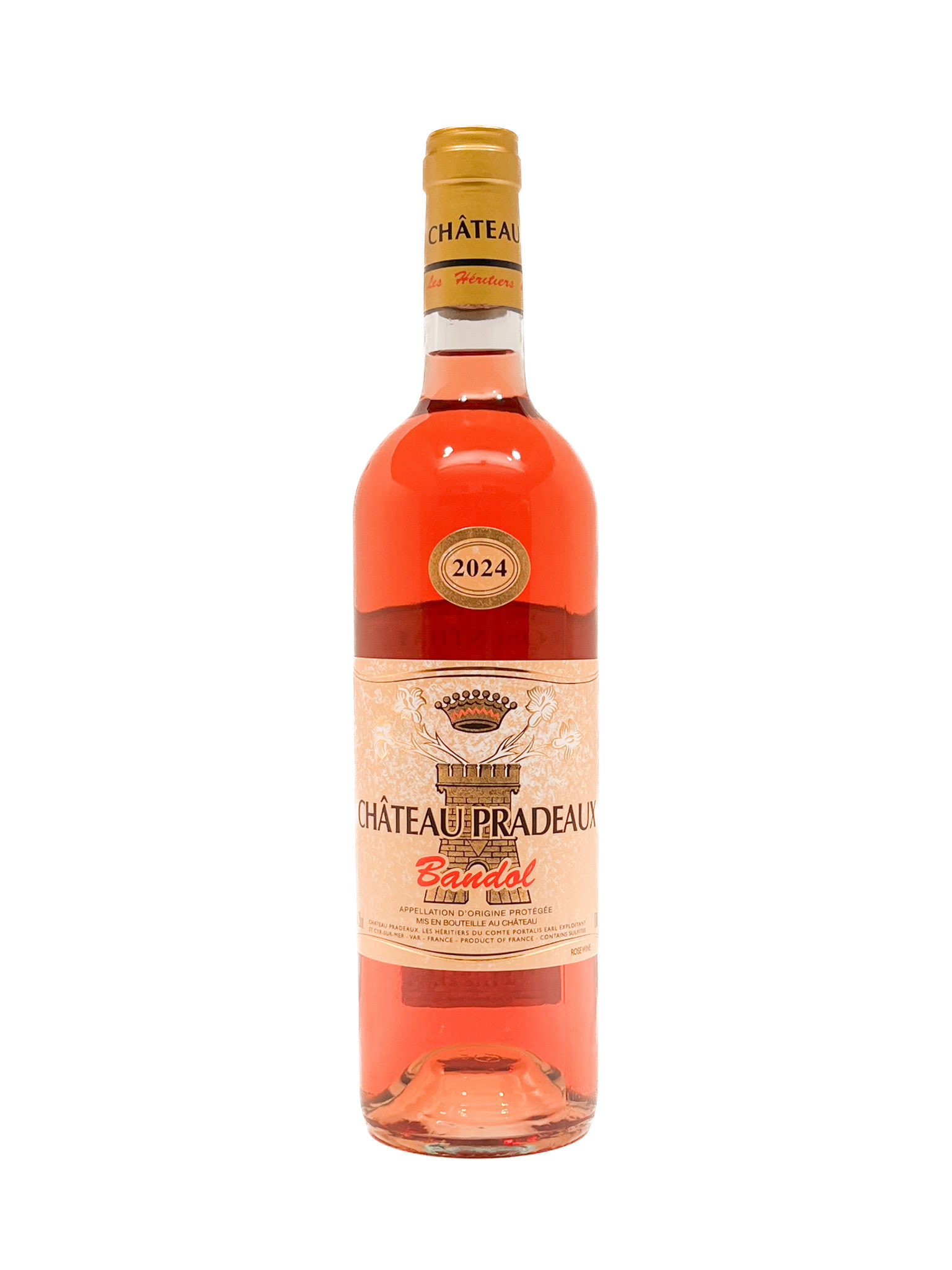 Château Pradeaux Rosé Bandol AOP 2024 - Artisan Wine Shop