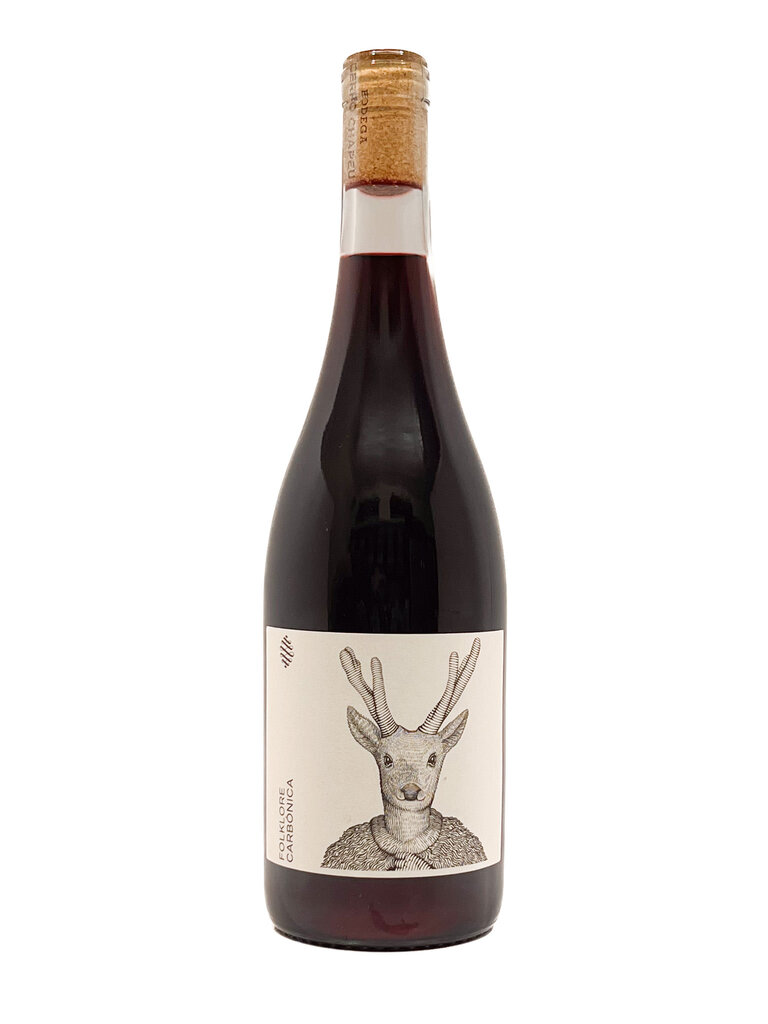 Wine-Red-Lush Castel Pujol 'Folklore Carbónica' Rivera 2022