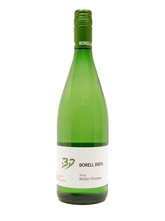 Wine-White-Crisp Borell Diehl Müller-Thurgau Trocken Pfalz 2024 1L