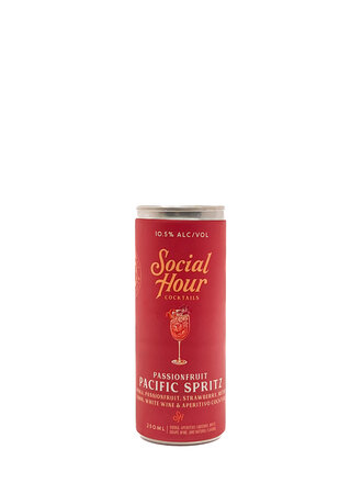 Spirits-Ready to Drink Social Hour Cocktails 'Pacific Spritz' Can 250ml