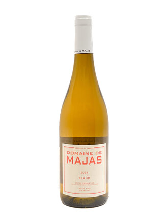 Wine-White-Round Domaine de Majas Côtes Catalanes Blanc IGP 2024