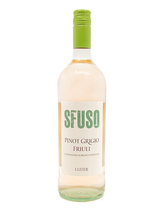 Wine-White-Crisp Sfuso Pinot Grigio Friuli DOC 2024 1L
