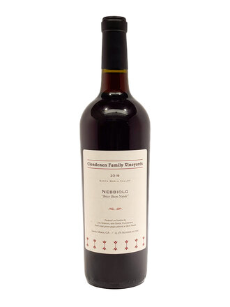 Wine-Red-Lush Clendenen Family Vineyards 'Bricco Buon Natale' Nebbiolo Santa Maria Valley 2019