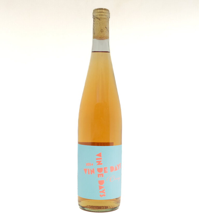 Wine-Orange/Skin-fermented Day Wines Vin de Days l'Orange Willamette Valley 2024