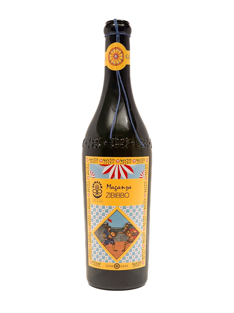 Wine-White-Round LunaGaia 'Maganza' Zibibbo Terre Siciliane IGT 2024
