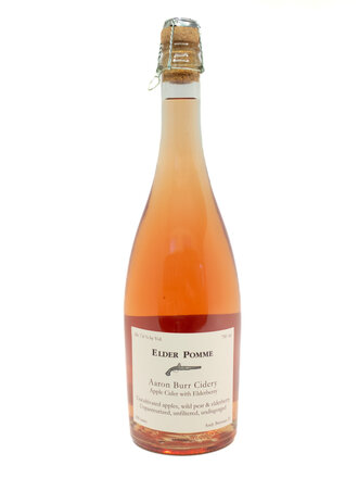 Cider-US-New York State Aaron Burr Cidery 'Elder Pomme' 2022