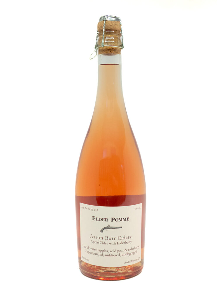 Cider-US-New York State Aaron Burr Cidery 'Elder Pomme' 2022