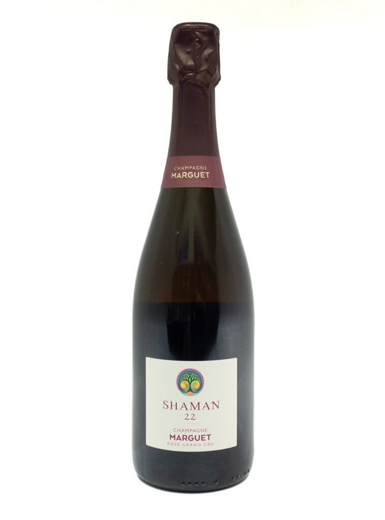 Wine-Sparkling-Champagne Marguet 'Shaman 22' Rosé Champagne AOC Grand Cru Brut Nature NV