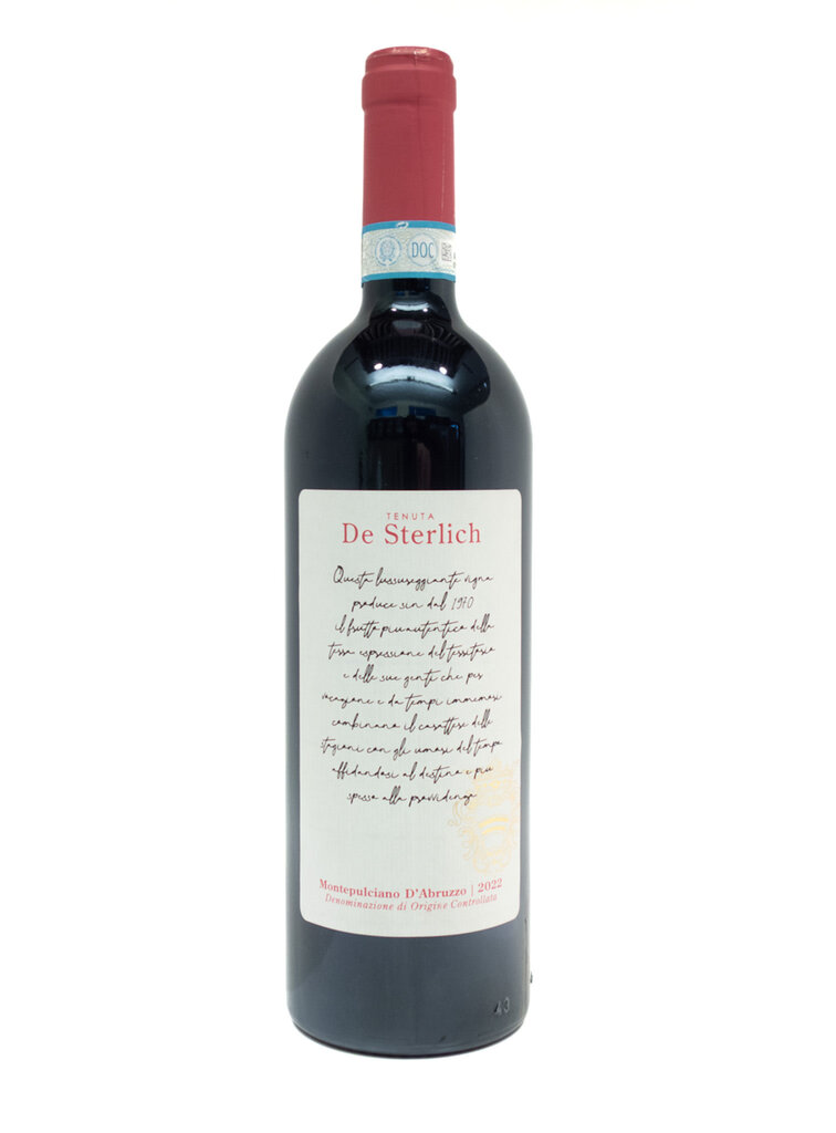 Wine-Red-Big Tenuta De Sterlich Montepulciano d'Abruzzo DOC 2022