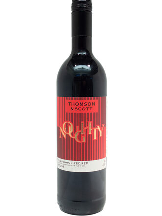 Wine-Red-Lush Thomson & Scott 'Noughty' Non-Alcoholic Rouge NV